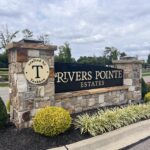 Rivers Pointe Estates front entrance sign